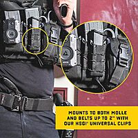 HIGH SPEED GEAR Double Decker TACO Pouch Double Stack Magazine Holster