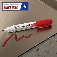 Markal Dura-Ink 55 Medium Chisel Permanent Ink Marker