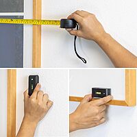 Mount-It! Universal TV Mount Installation Kit, 7-Piece Set Includes 2 Wood Drill Bits, 2 Concrete Drill Bits, 1 Stud Finder with Bubble Level, 1 Tape Measure, 1 Philipps Screwdriver