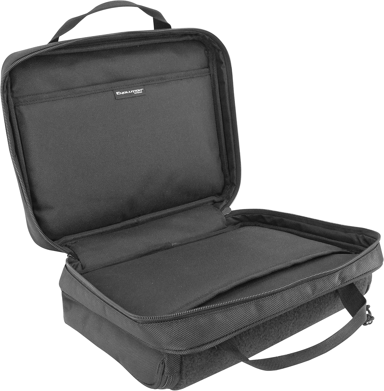 Evolution Outdoor Tactical XL Double Pistol Case - 13" in, 1680D Tactical Series, Tactical Gear, Soft Gun Case