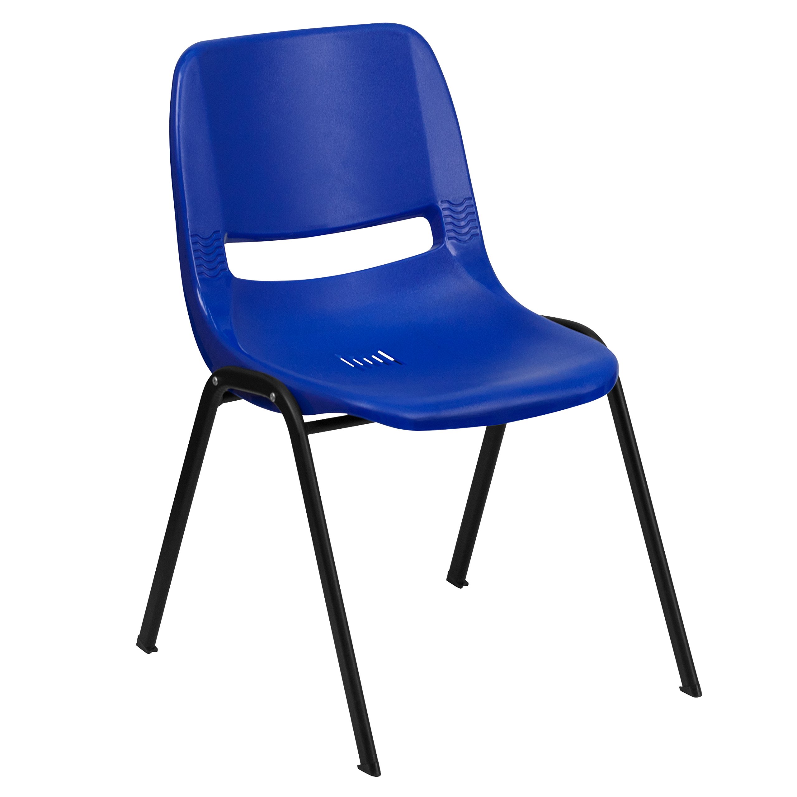 Flash Furniture HERCULES Ergonomic Shell Stack and Tablet Arm Chair