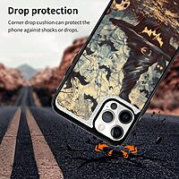 Witch Hat Printed Wallet Case for iPhone 12 Mini- 5.4 Inch with Card Holder
