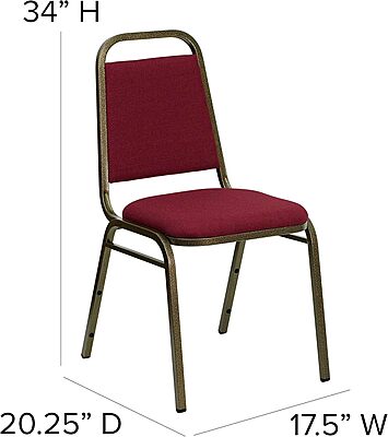 Flash Furniture HERCULES Series Trapezoidal Back Stacking Banquet Chair