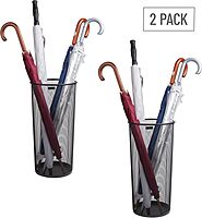 MIND READER Metal Mesh Umbrella Stand Multi-Purpose Storage