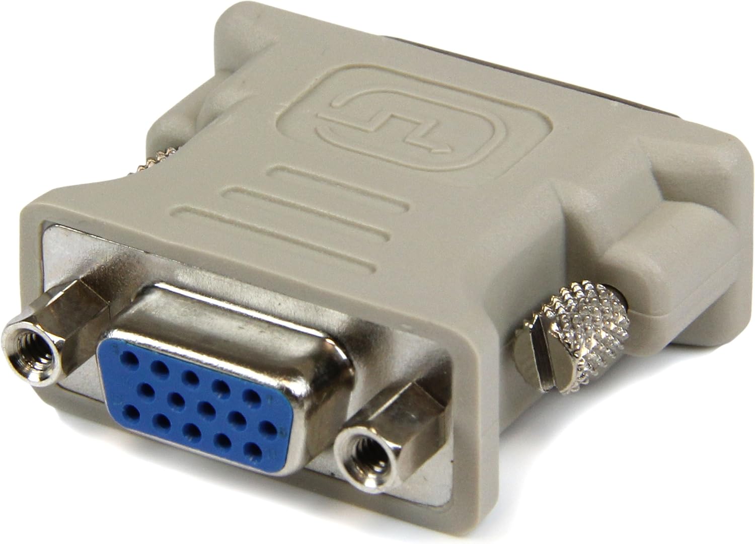 StarTech.com DVI to VGA Cable Adapter - DVI (M) to VGA (F) - 2 Pack - Male DVI to Female VGA (DVIVGAMF), Beige