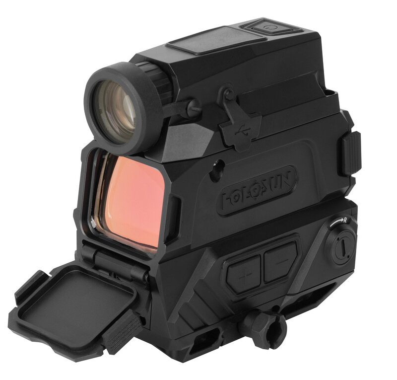 Holosun Digital Night Vision & Reflex Fusion Sight, 8X Digital Zoom, 60 FPS, Multi-Reticle System, Internal Video Recording (DRS-NV)