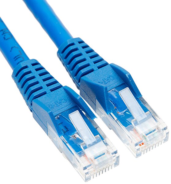 Eaton Tripp Lite Cat6 Gigabit Snagless Molded Patch Cable (RJ45 M/M) - Blue, 4-ft.(N201-004-BL)