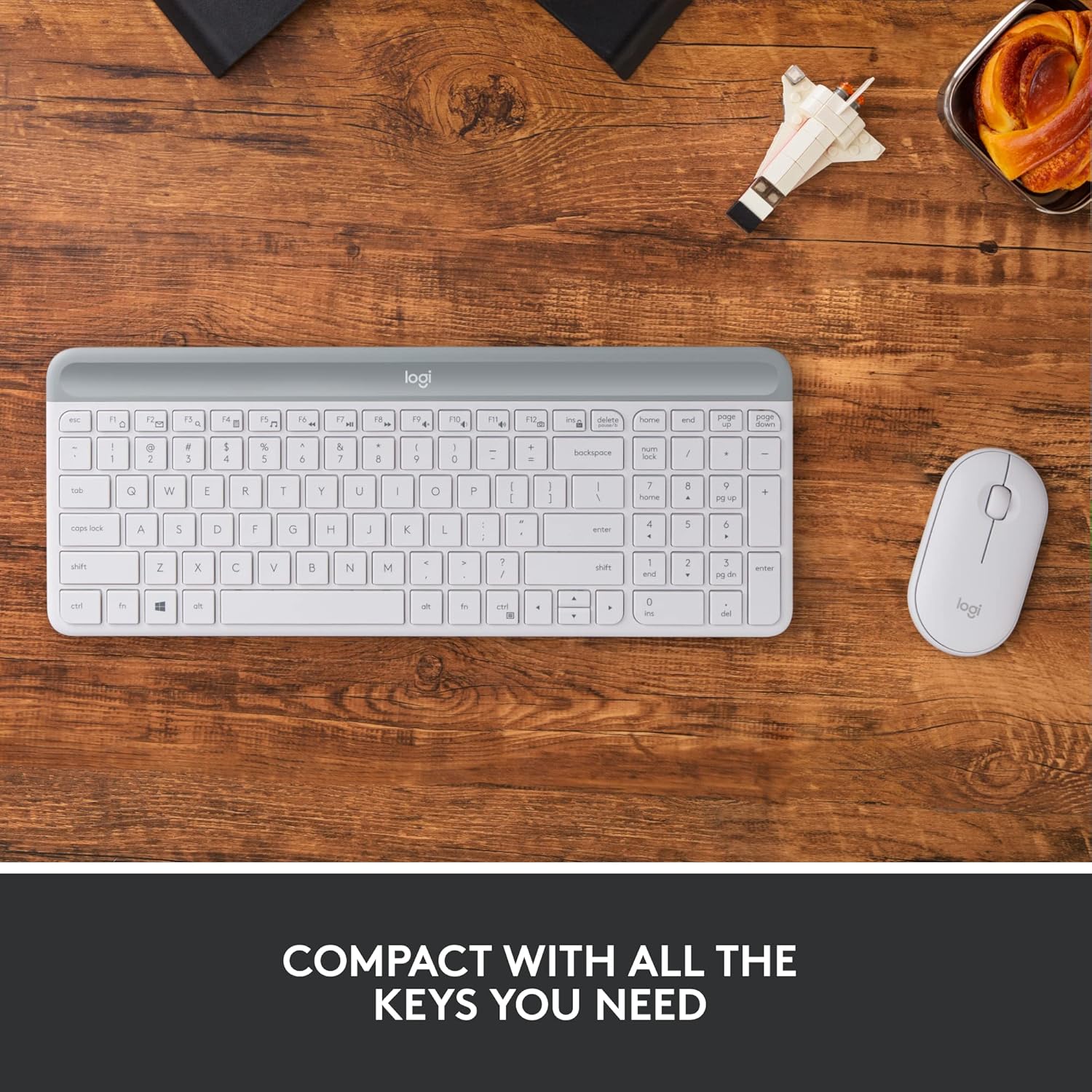 Logitech MK470 Slim Wireless Keyboard and Mouse Combo