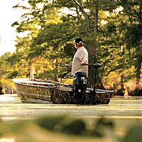 Minn Kota Endura Max Transom-Mount Electric Trolling Motor, 55 Lb. Thrust, 42 in. Shaft, Freshwater
