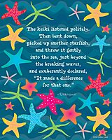 BARKER CREEK Art Prints, Take Care of Each Other, Set of 4 Art Prints from Barker CREEK's Kai Ola Collection