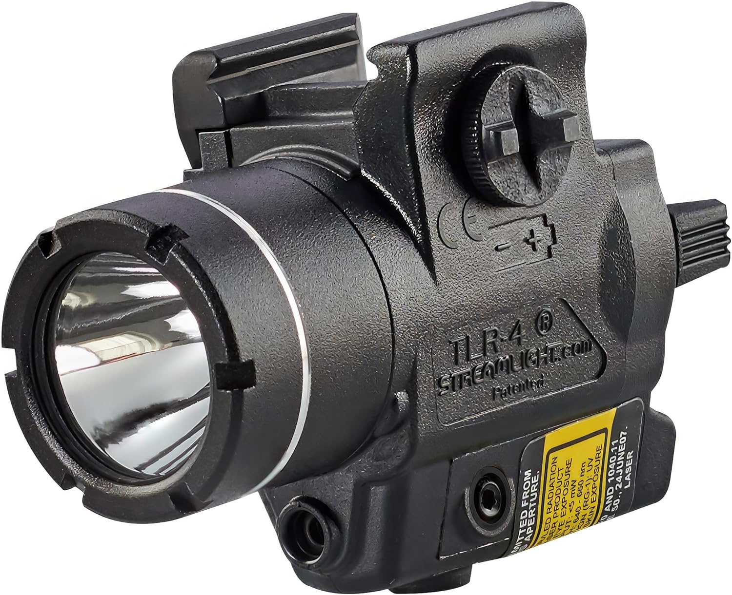 Streamlight TLR-4 170-Lumen Compact Rail-Mounted Tactical Weapon Light with Integrated Red Aiming Laser