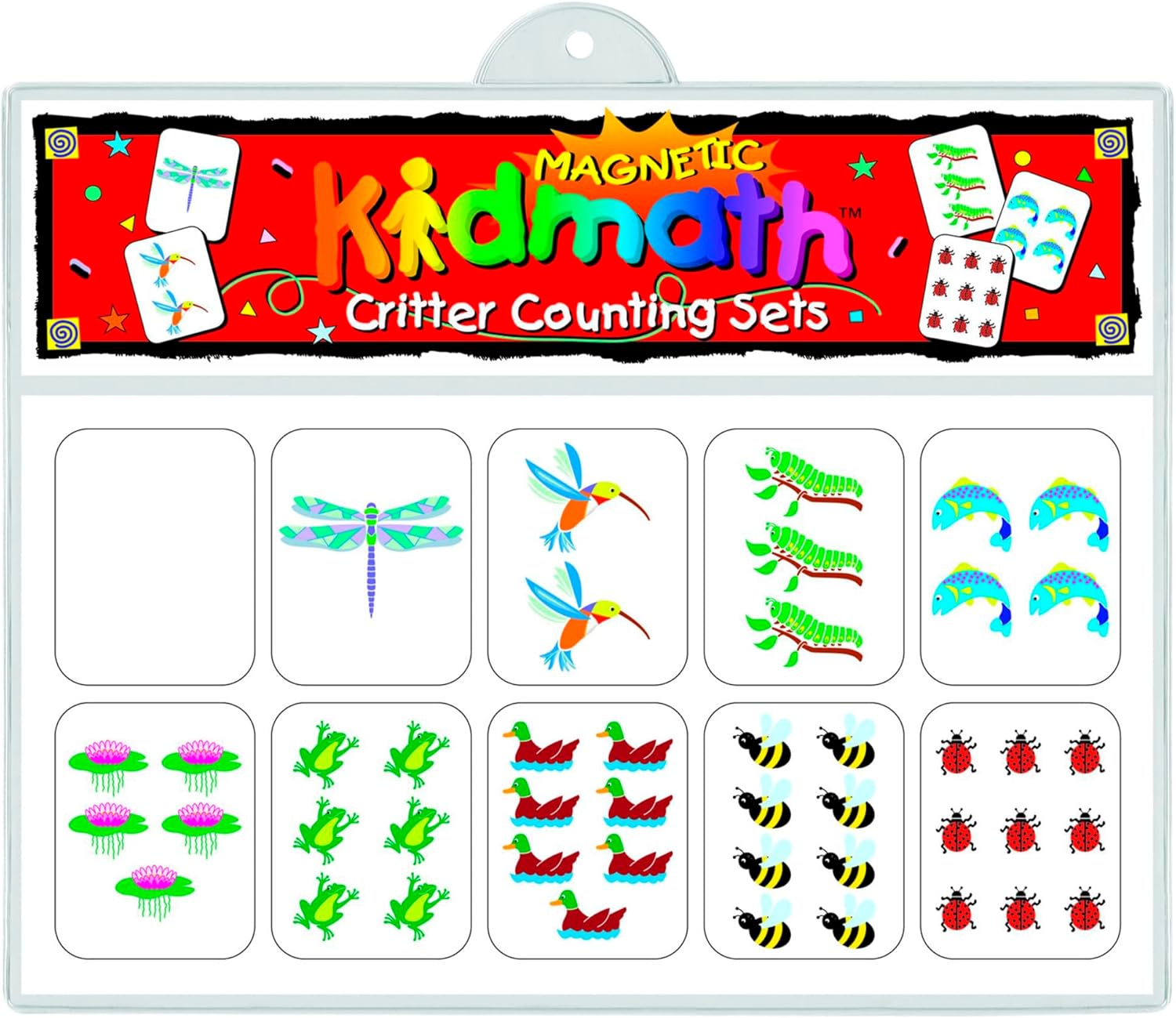 BARKER CREEK Learning Magnets Magnetic Manipulatives