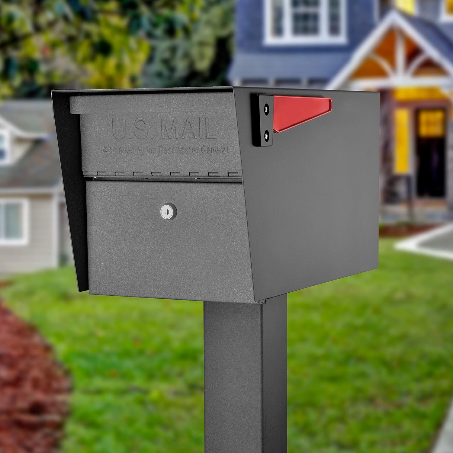 MAIL BOSS 27in Surface Mount Mailbox Post