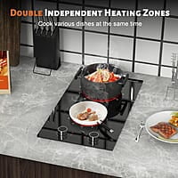 Estufa eléctrica de 2 quemadores y 120 V Estufa eléctrica de 2 quemadores y 120 V