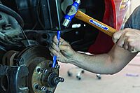 Vaughan Commercial Ball Pein Hammer, Hickory Handle, 32 oz, 15.75 in