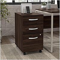 Bush Business Furniture Hybrid 3 Drawer Mobile File Cabinet