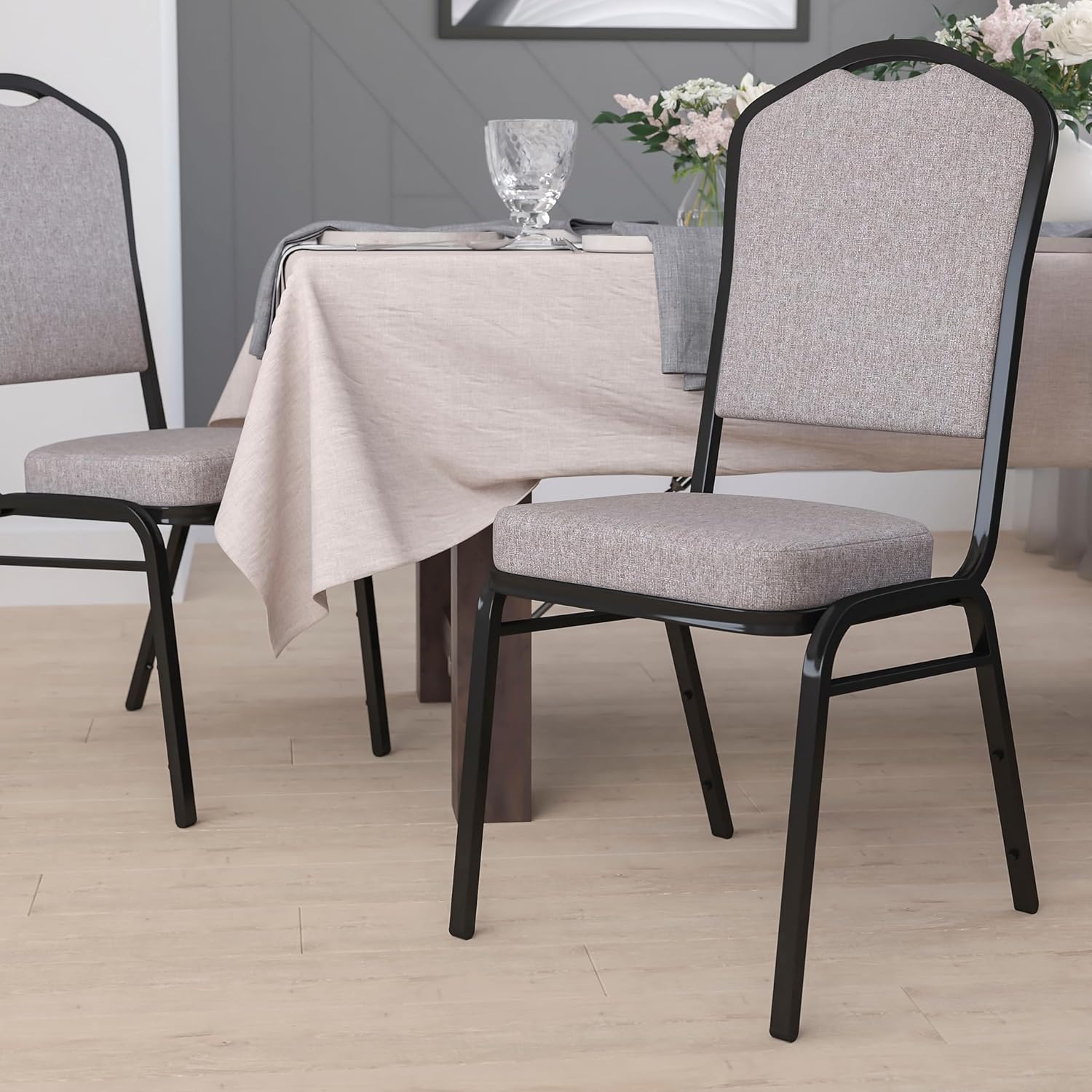 Flash Furniture HERCULES Series Crown Back Stacking Banquet Chair