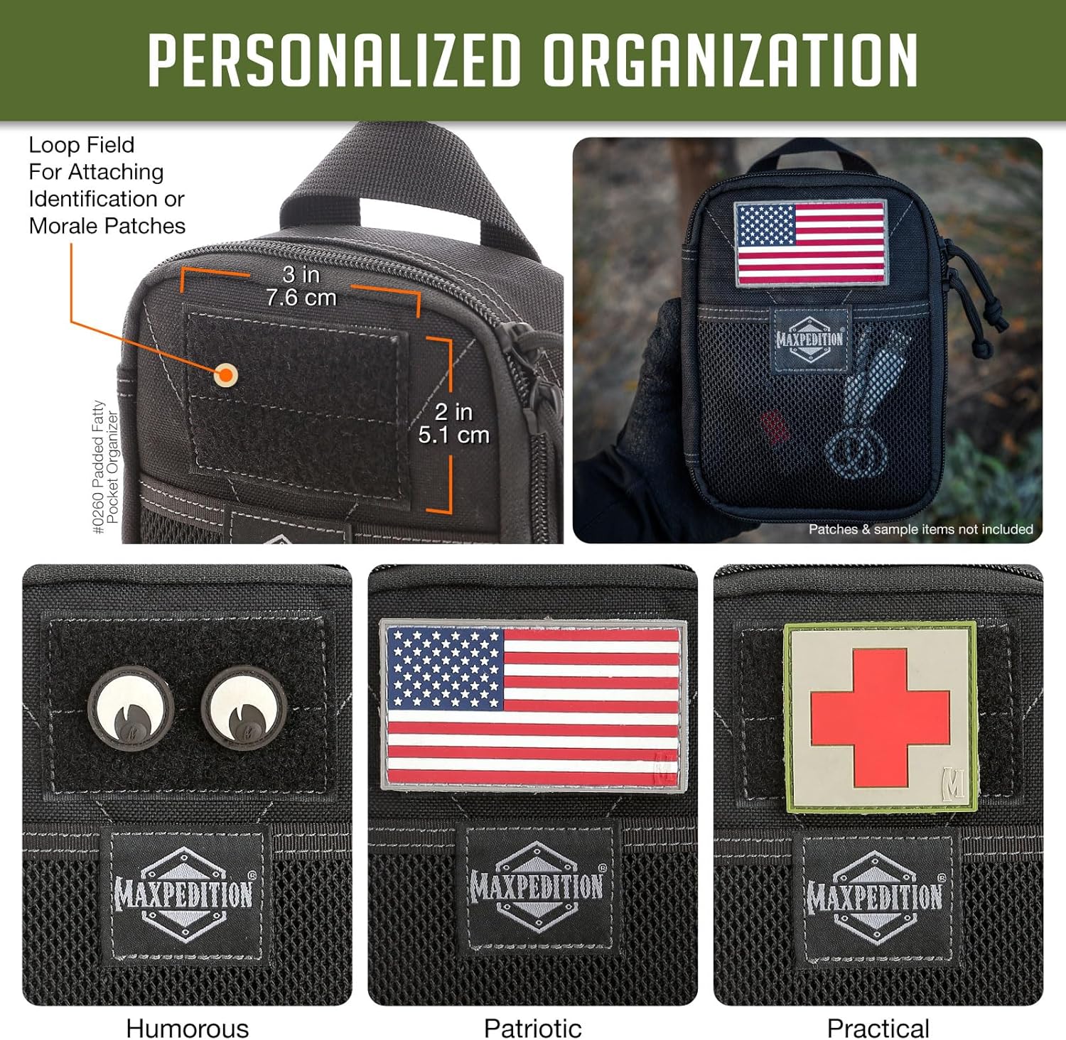 MAXPEDITION Padded Fatty Pocket Organizer EDC Pouch