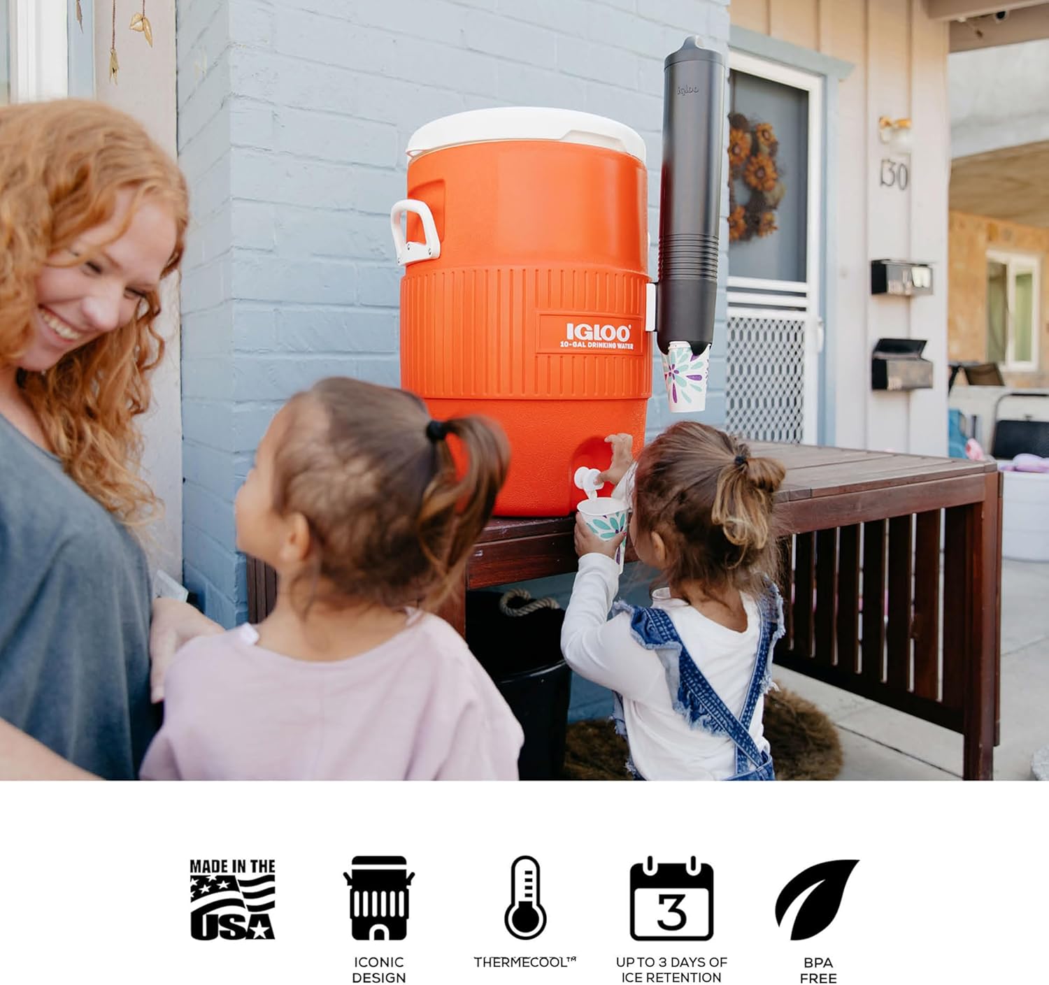 Igloo 10 Gallon Sports Cooler Insulated Beverage Dispenser