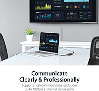 StarTech.com HDMI to VGA Active Adapter/Cable