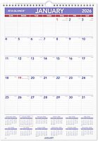 AT-A-GLANCE Monthly Wall Calendar