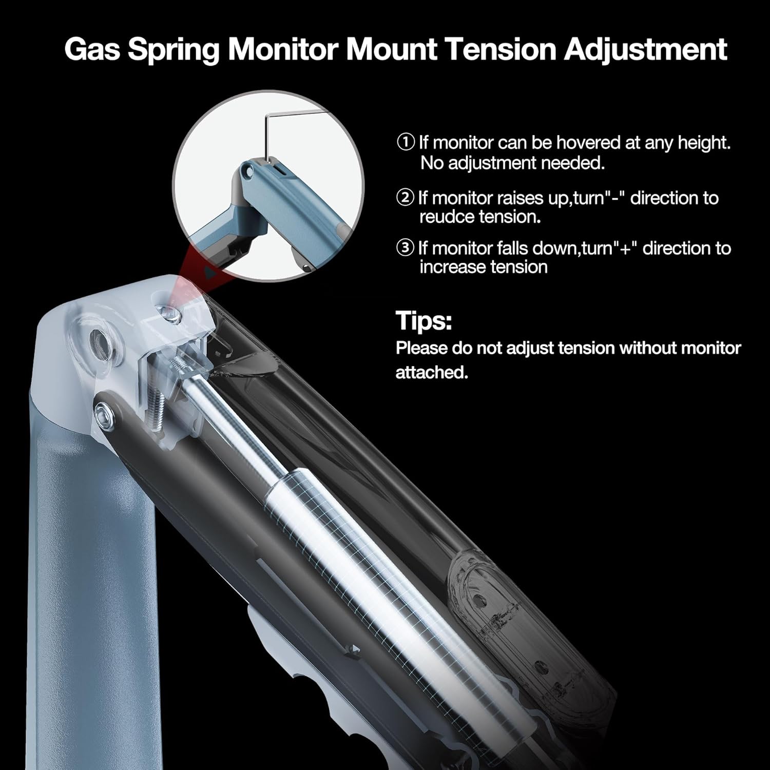 North Bayou Monitor Desk Stand F80-XV (Grey)