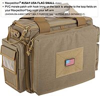 MAXPEDITION Gear Small USA Flag Patch 2 x 1-Inch