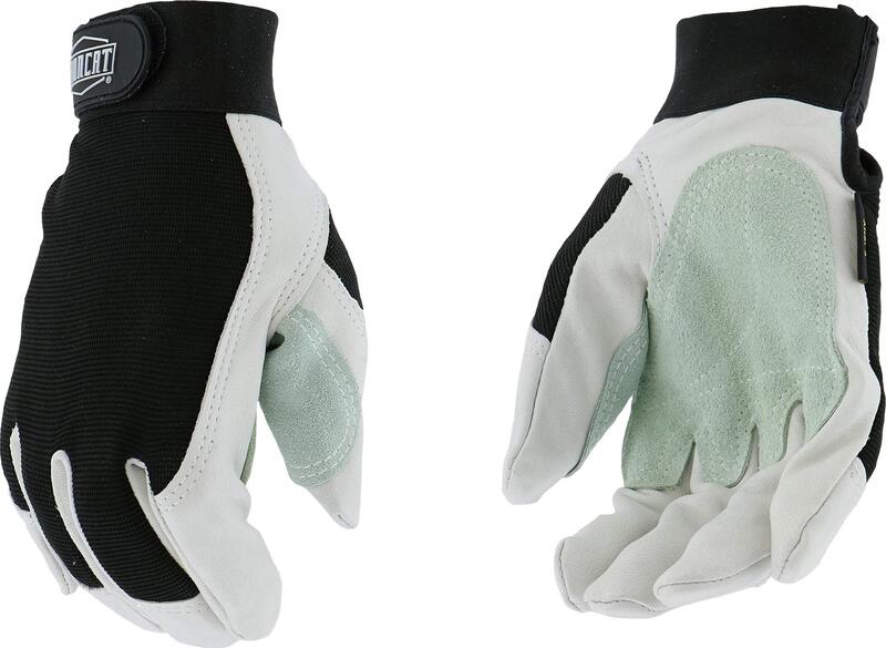 IRONCAT 86552 Goatskin Grain Goat Gloves, Kevlar-Lined, Reinforced Palm & Thumb