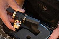 WHEELER Professional Laser Bore Sighter with Magnetic Connection and Storage Case