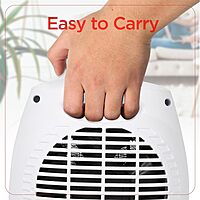 BLACK+DECKER 1500W Portable Ceramic Desktop Space Heater