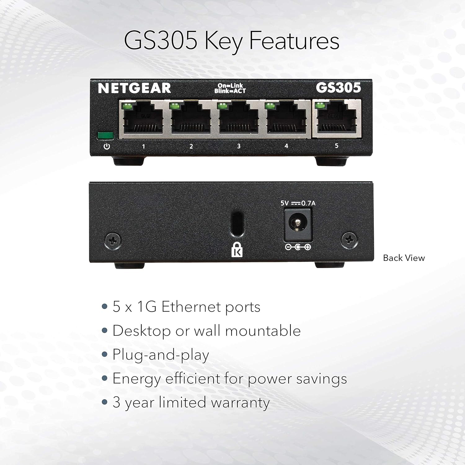 NETGEAR Gigabit Ethernet Switches