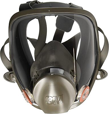 3M 6900 Full Facepiece Reusable Respirator - Particulate, Gases, Vapor, Debris Protection