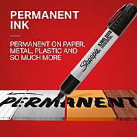 Sharpie Box of 12 Pro King Size Chisel Tip Permanent Markers 1 Count (Pack of 12)