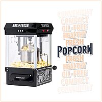 Nostalgia Popcorn Maker Machine - Professional Vintage Movie Theater Style
