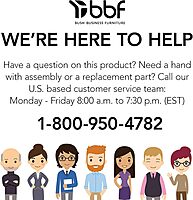 Bush Business Furniture Series C 36W Tall 5 Shelf Bookcase