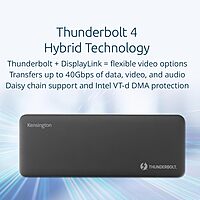Kensington DisplayLink Docking Station (USB-C / Thunderbolt Compatible)