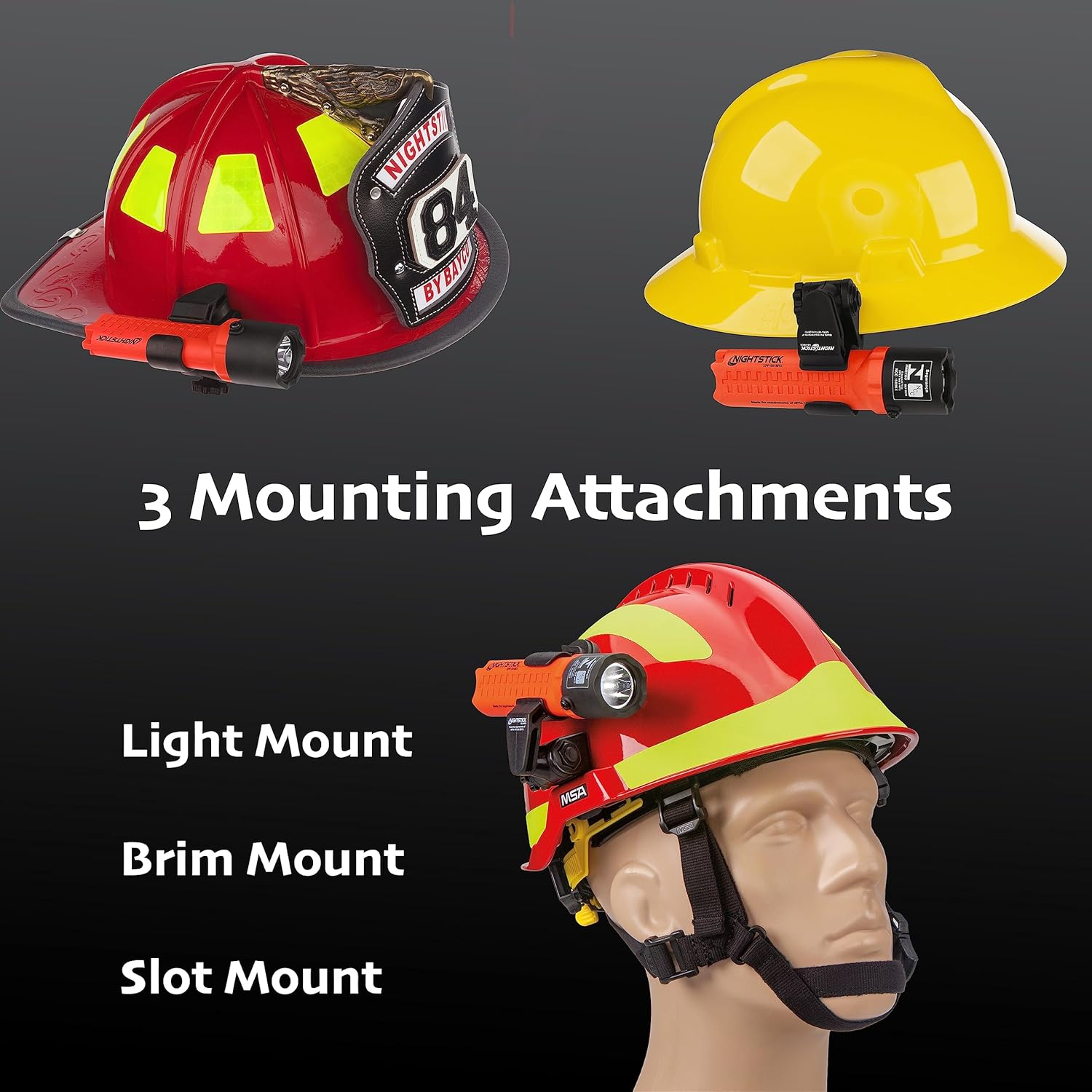 Nightstick XPP-5418RX-K01 Intrinsically Safe Flashlights with Multi-Angle Mount, Red