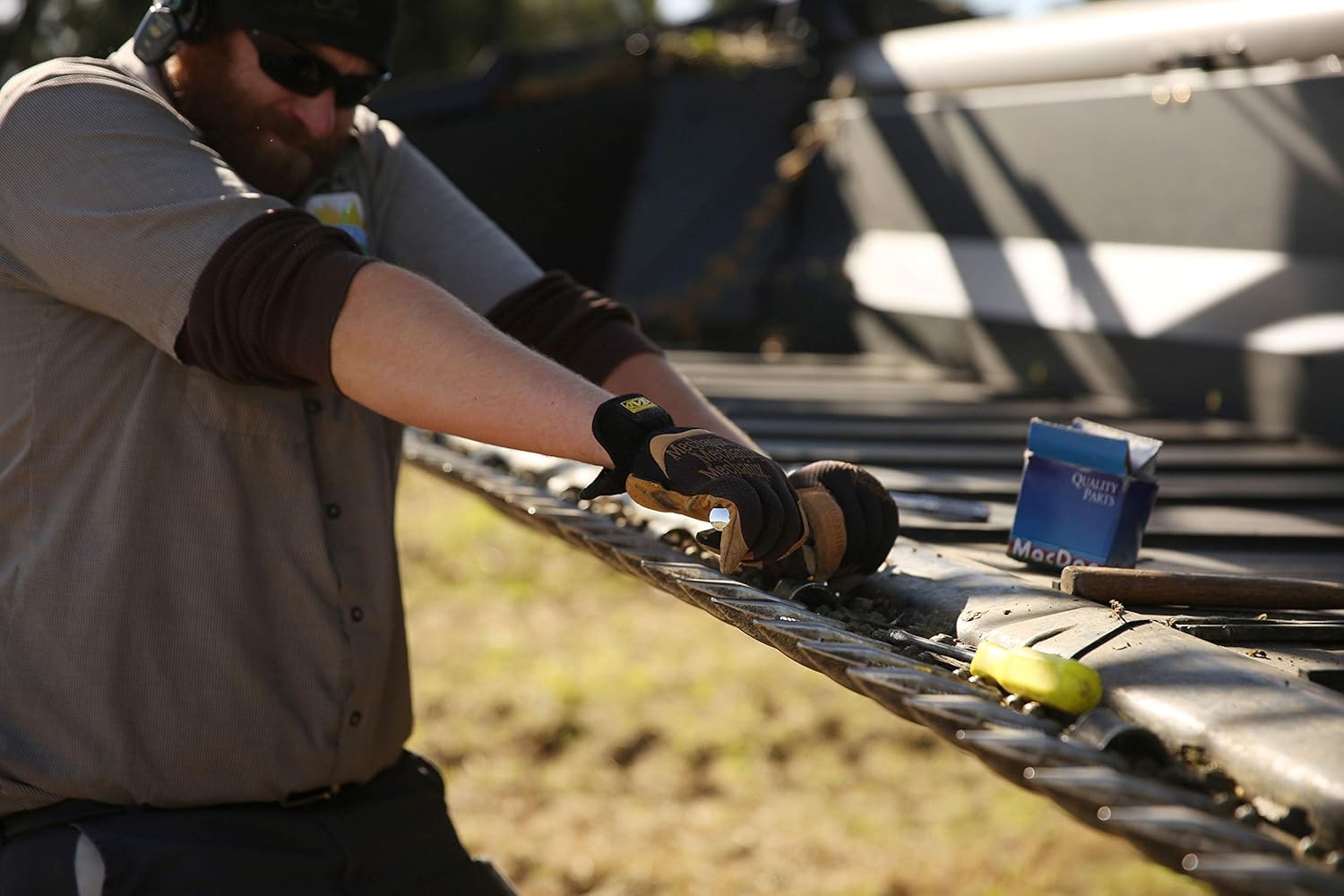 Mechanix Wear FastFit Leather Work Gloves