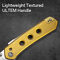 CIVIVI Vision FG Folding Pocket Knife – Superlock EDC 3.54" Reverse Tanto