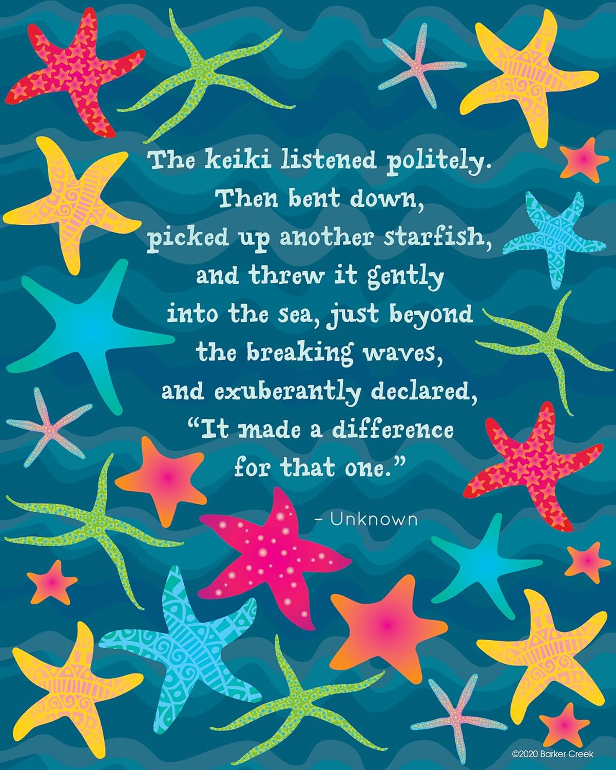 Barker Creek Art Prints, Take Care of Each Other, Set of Inspirational Art Prints from Barker Creek's Kai Ola Collection