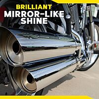 Meguiar's G211606 Metal Polish, Safe for All Uncoated Metals, Removes Stains and Swirls for a Quick and Easy Clean