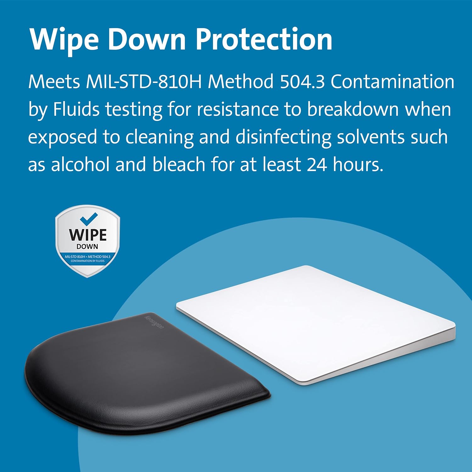 KENSINGTON ErgoSoft Gel Wrist Rest for Keyboard & Mouse