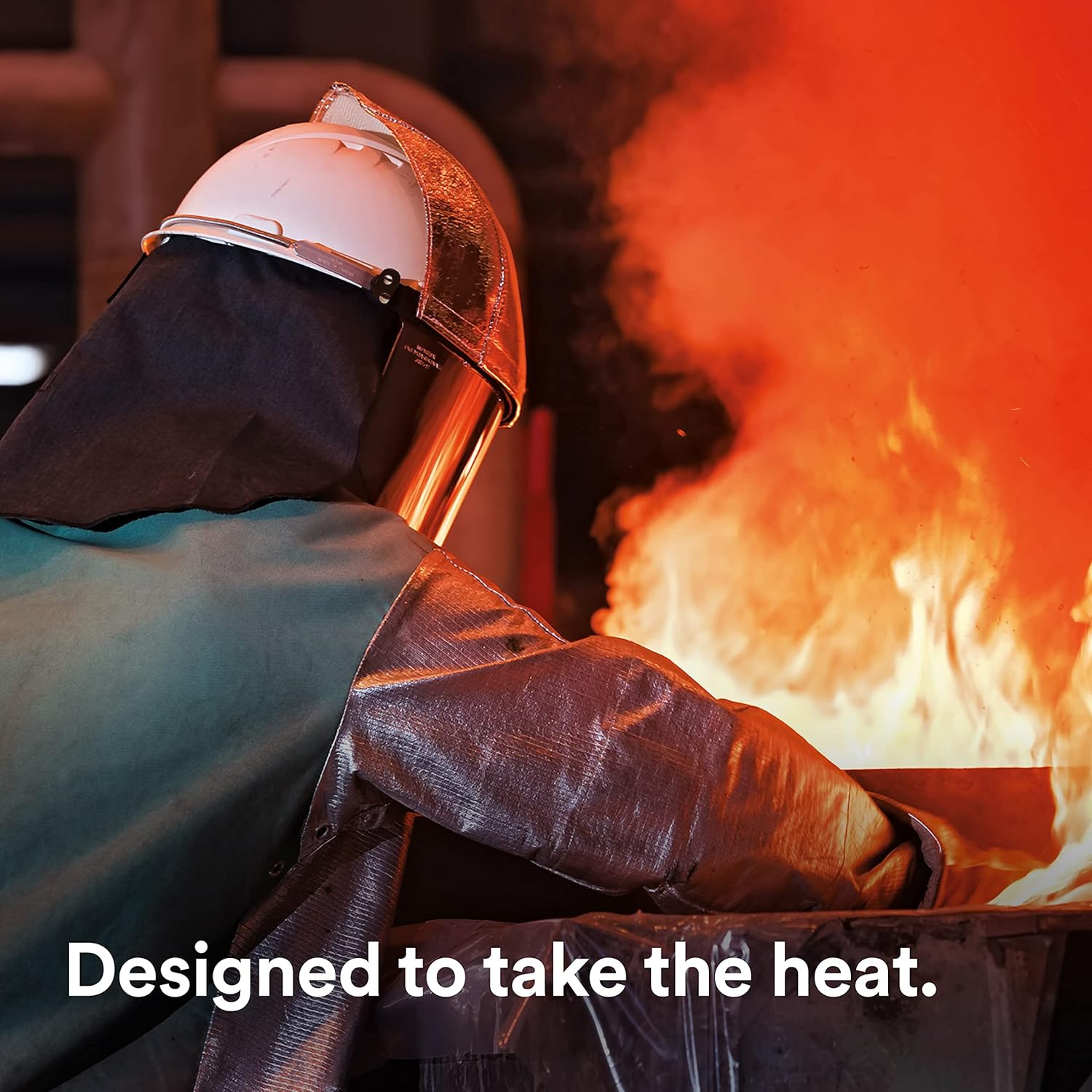 3M Total Performance Gold-Coated Face Shield Window WCP96G -00000, Polycarbonate, Clear