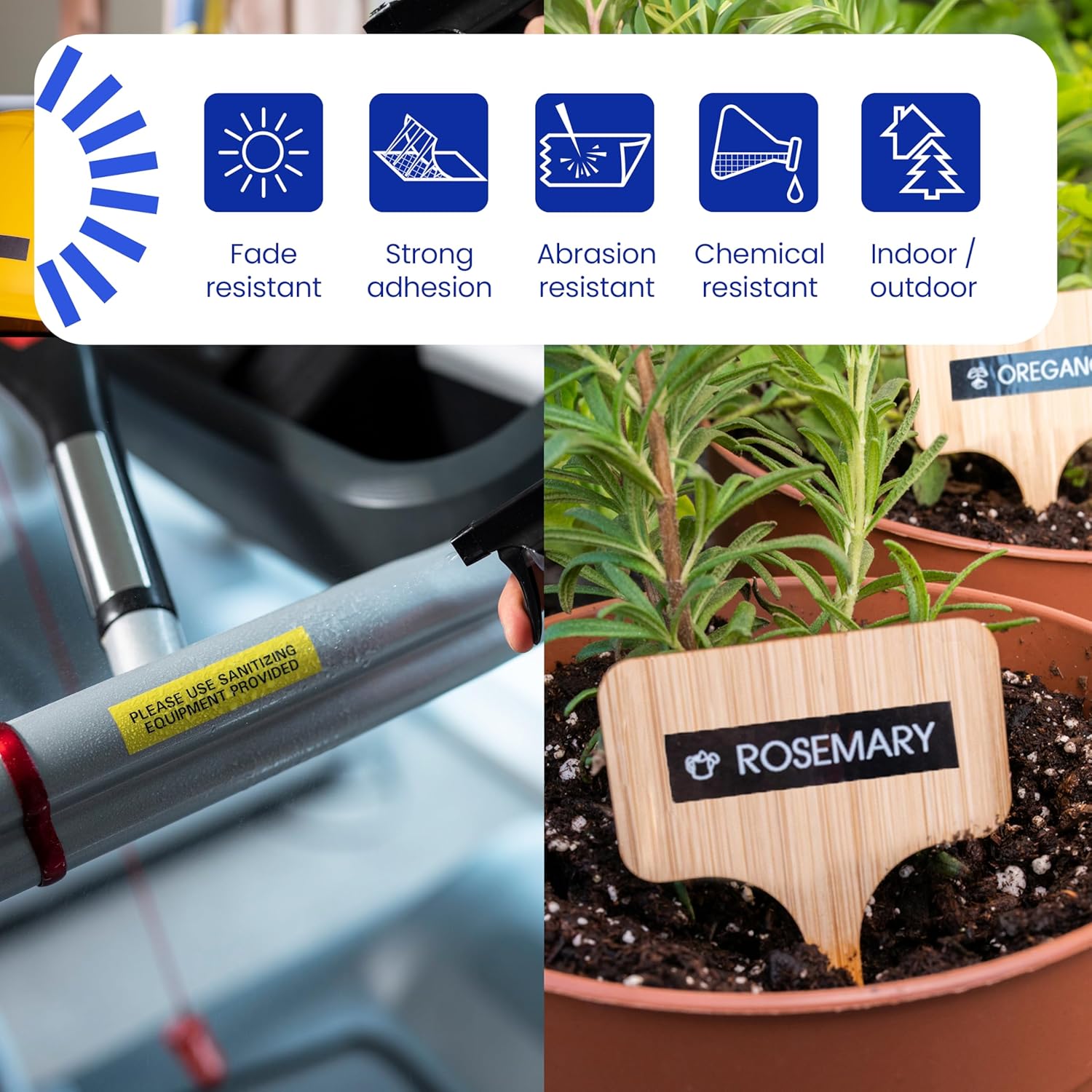 BROTHER Genuine TZe231 Laminated Label Tape 12mm Black on White