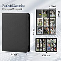 LARGE STANDARD BINDER (540 CARDS)