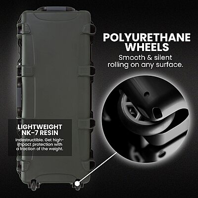 NANUK 985 Hard Case with Wheels & Customizable Foam Insert