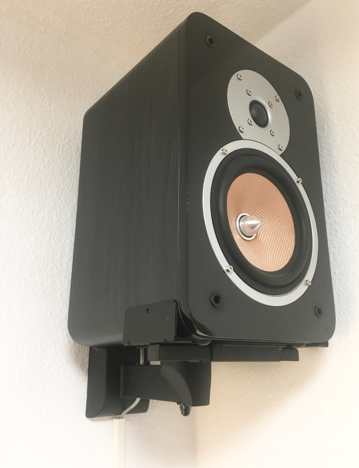 Speaker Wall Mount Adjustable without Tools Tilt+Swivel 25kg