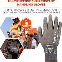 Ergodyne ProFlex 7044 PU-Coated Cut-Resistant Gloves