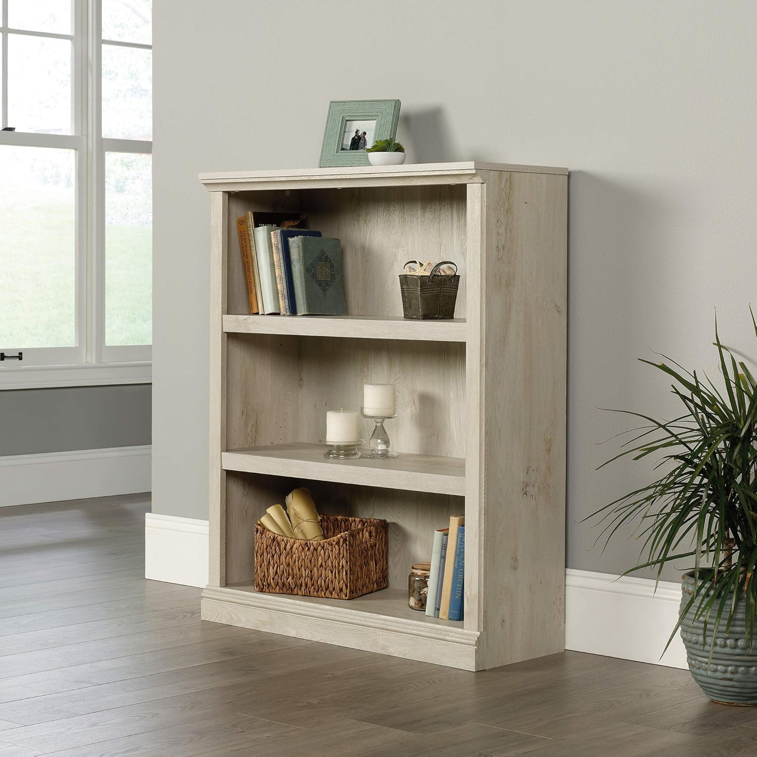 Sauder Select 3-Shelf Bookcase