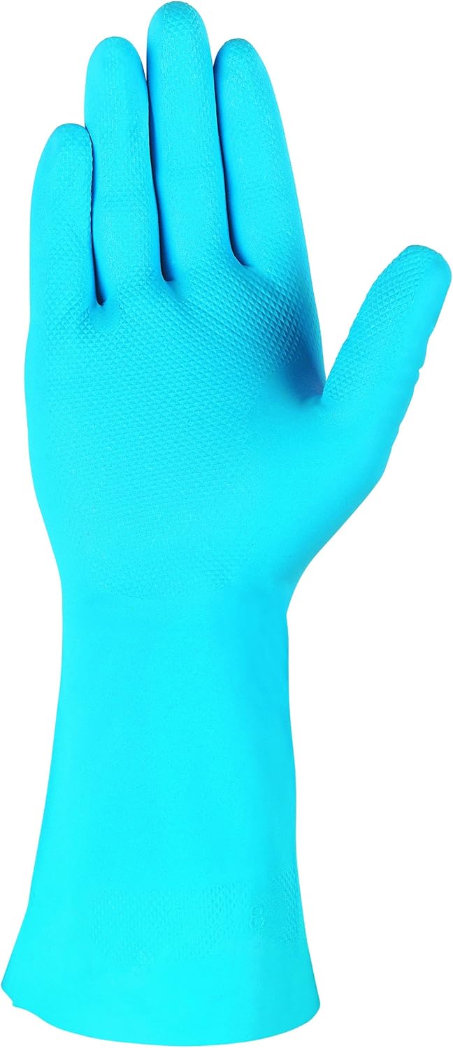 MCR SAFETY 5300 Seamless Nitrile Rubber Gloves, 13-Inch Straight Cuff
